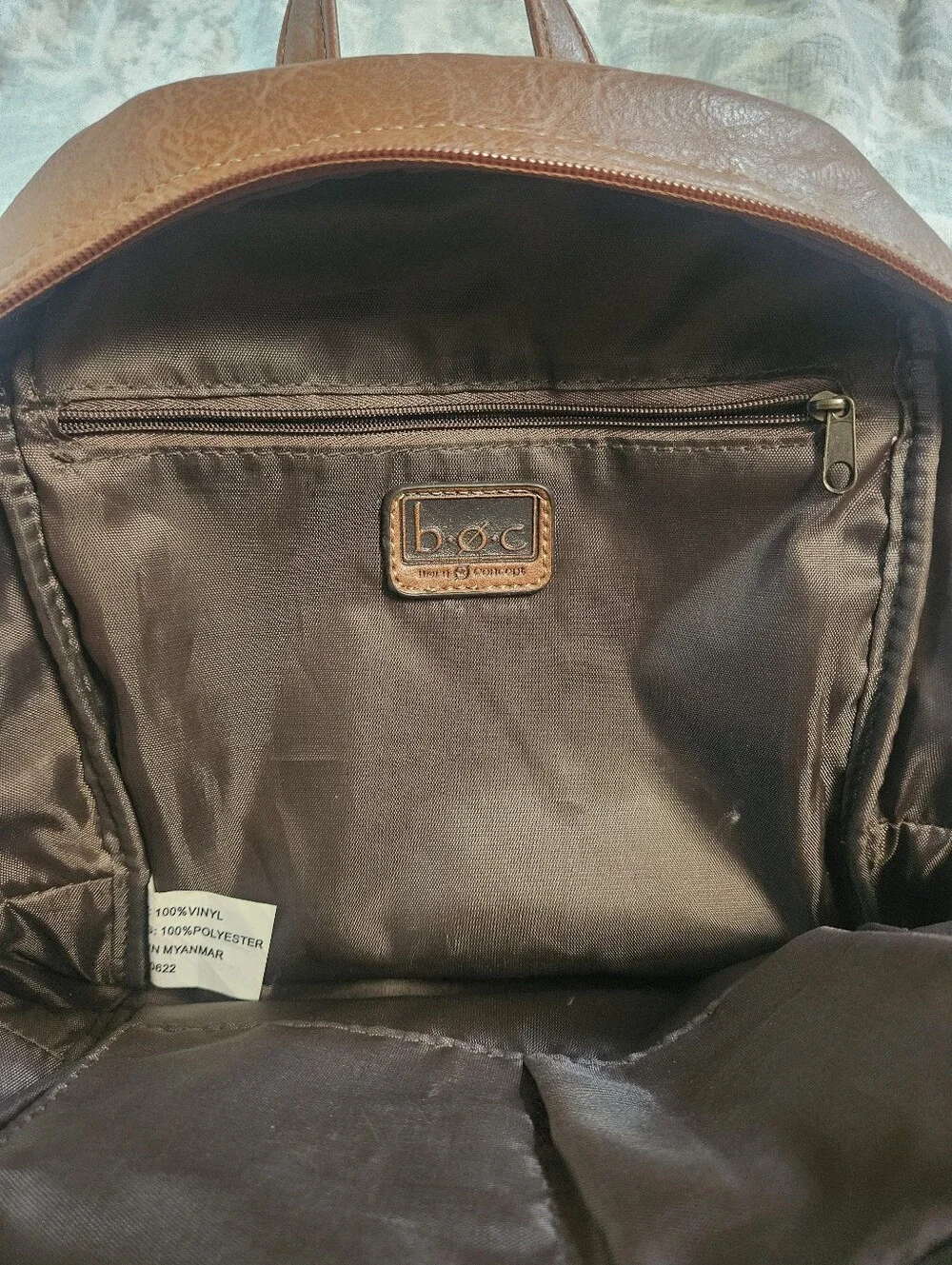 B.O.C Mini Faux Leather Backpack